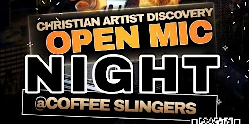 Hauptbild für March Christian Open Mic Night