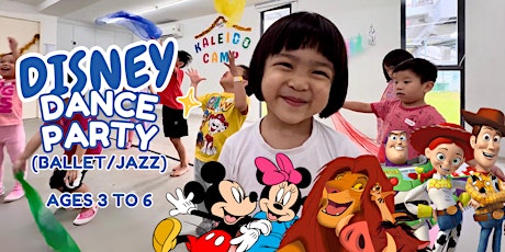 Disney Dance Party: Ballet/Jazz (Ages 3 to 6) primary image