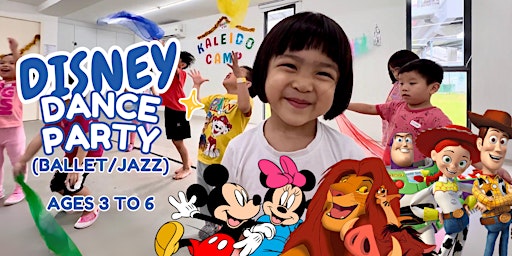 Primaire afbeelding van Disney Dance Party: Ballet/Jazz (Ages 3 to 6)