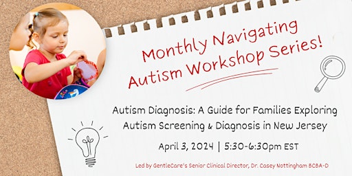 A Guide for Families Exploring Autism Screening & Diagnosis in NJ primary image