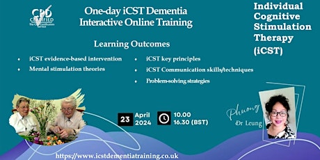 individual Cognitive Stimulation Therapy Dementia Online Education Training