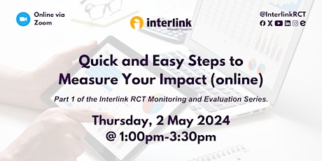 Quick and Easy Steps to Measure Your Impact (online)