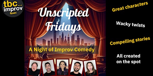 Hauptbild für Unscripted Fridays | June Jollity in Improv Comedy