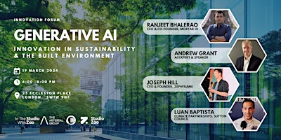 Imagem principal de Generative AI: Innovation in Sustainability and the Built Environment