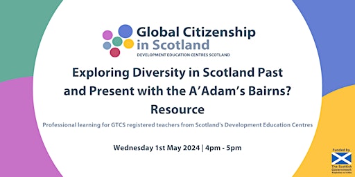 Imagem principal de Exploring Diversity in Scotland with the A’ Adam’s Bairns? Resource