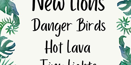 Tiny Lights, Hot Lava, Danger Birds, New Lions  primärbild