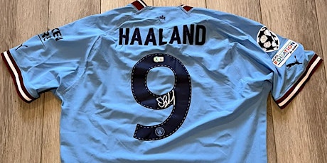 Haaland T-shirt signed