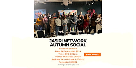 Jasiri Network Autumn Social