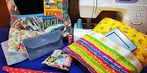 Machine Sewing for Beginners - Cushions - Newark Buttermarket - Adult Learning primary image