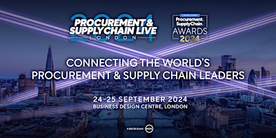 Primaire afbeelding van Procurement & Supply Chain LIVE London