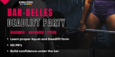 Primaire afbeelding van Bar-Belles Deadlift Party