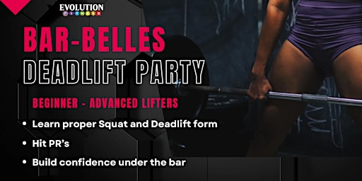 Primaire afbeelding van Bar-Belles Deadlift Party