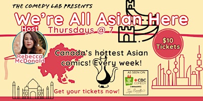 We're All Asian Here Comedy Show primary image