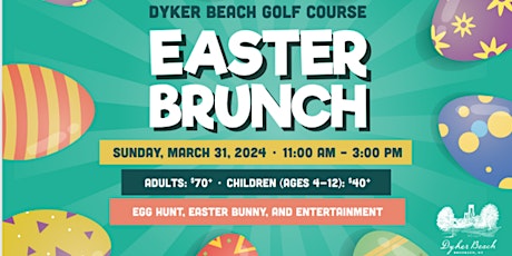 DYKER BEACH GOLF COURSE - EASTER BRUNCH | March 31, 2024 11 AM - 3 PM