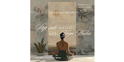 Hauptbild für Yoga Nidra Sound Bath 11am April 28