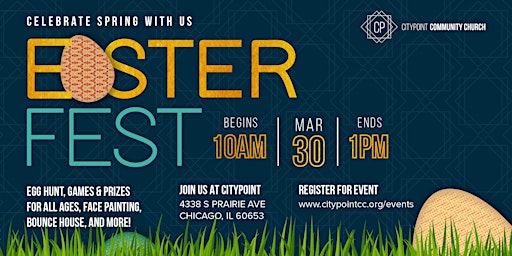 Primaire afbeelding van Easter Fest at CityPoint Community Church