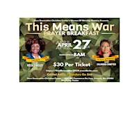 Imagem principal do evento This Means War Prayer Breakfast 2024