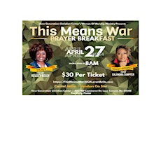 This Means War Prayer Breakfast 2024