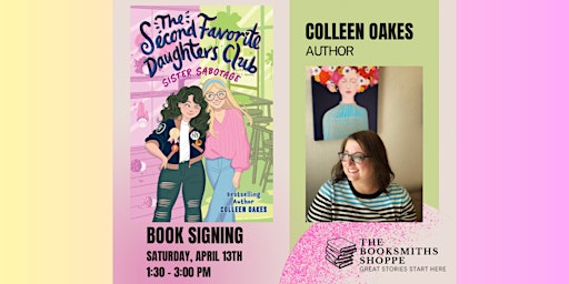 Imagem principal do evento The BookSmiths Shoppe Presents Author Colleen Oakes