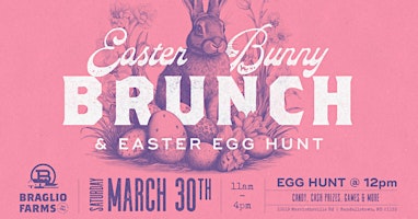 Primaire afbeelding van Easter Bunny Brunch & Egg Hunt!