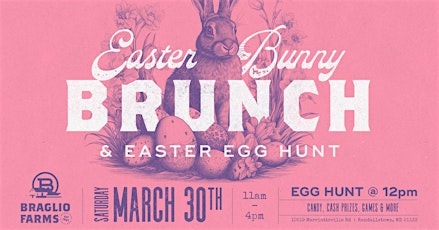 Easter Bunny Brunch & Egg Hunt!