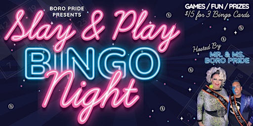 Primaire afbeelding van Statesboro Pride: Slay & Play Bingo Night