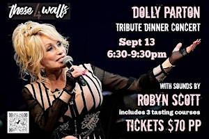 Immagine principale di Dolly Parton Tribute Dinner Concert with sounds by Robyn Scott 