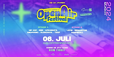 Hauptbild für Münchens Größtes 16+ Open Air Festival