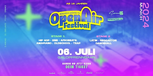 Münchens Größtes 16+ Open Air Festival  primärbild