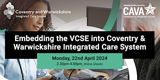 Primaire afbeelding van Embedding the VCSE into Coventry and Warwickshire Integrated Care System