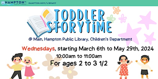 Imagen principal de Toddler Storytime