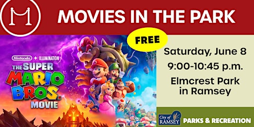 Imagem principal do evento Movies in the Park: The Super Mario Bros. Movie