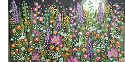 Hauptbild für April 17th 12 pm-Afternoon Class-Moonlight in the Garden #1 @ Soule' Studio