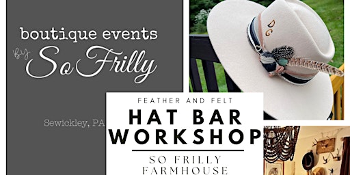 Imagem principal do evento Sofrilly Farmhouse - Hat Bar Workshop