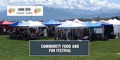 Primaire afbeelding van Community Food and Fun Festival (Business Owner Sign Up)