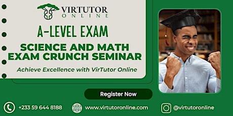 A-Levels Exam Crunch Seminar (March 2024)