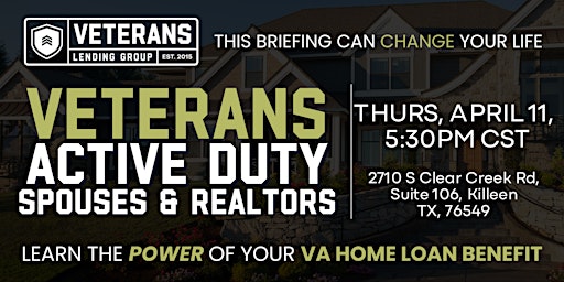 VA Home Loan Bootcamp - Killeen primary image