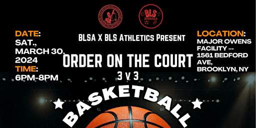 Imagem principal de Brooklyn BLSA X BLS Athletics Present: 3 v 3 Basketball Tournament