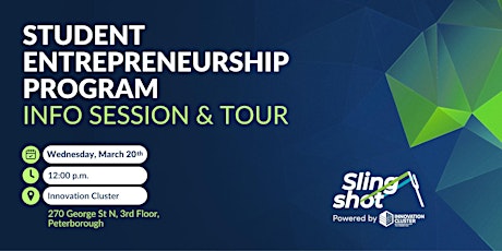 Slingshot: Student Entrepreneurship Program Info Session primary image