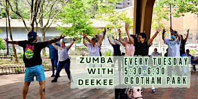 Image principale de Zumba with DeeKee at Gotham Park