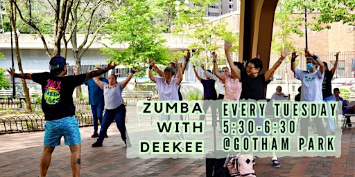 Imagem principal do evento Zumba with DeeKee at Gotham Park