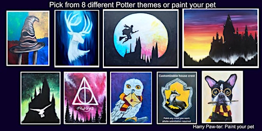 Immagine principale di Brews and Brushes: Potter Themes! 