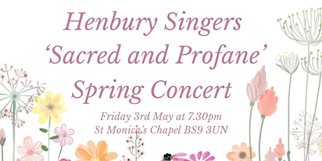 Spring Concert - Sacred and Profane