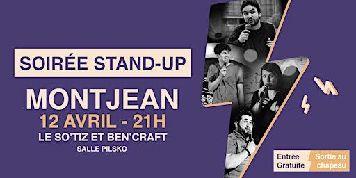 Image principale de 12/04 - Soirée Stand-up au So'tiz & Ben'Craft