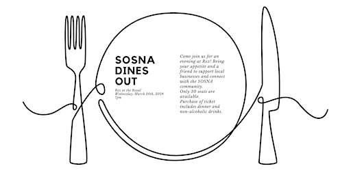 SOSNA Dines Out primary image
