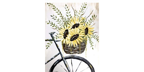 Sunflower Bike at Crystal Ridge Winery