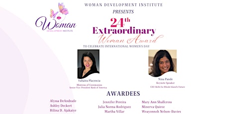 24th Extraordinary Woman Award