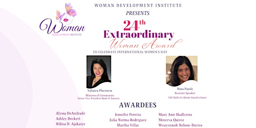 Imagen principal de 24th Extraordinary Woman Award