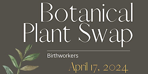 Botanical Doula Plant Swap primary image