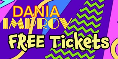 Primaire afbeelding van FREE Tickets Dania Beach Improv 4/17/2024 - LIVE FILMING EVENT!